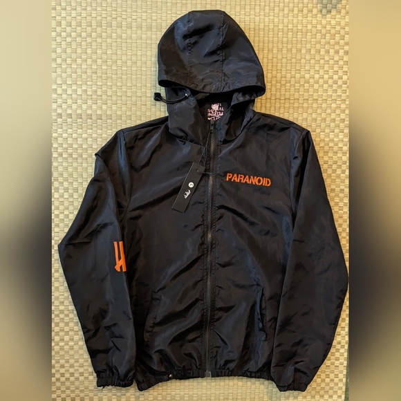 NWT Anti Social Social Club x Undefeated Paranoid Windbreaker